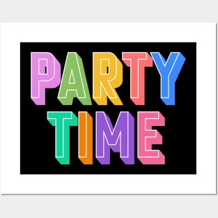 PARTY TIME (Confetti) Posters and Art